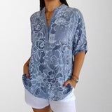 Olivia - Blusa com Estampa Floral