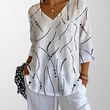 Olivia - T-Shirt Vintage Relaxada