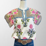 Olivia – Blusa Boho Bordada