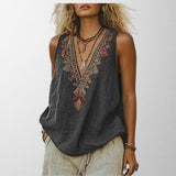 Olivia - Blusa Vintage em Gradiente