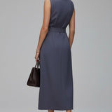 Zofia - Vestido Elegante com Decote Redondo