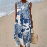 Matilda™ | Vestido de Verão Sem Mangas Costeiro