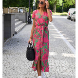 Anna™ Vestido estampado floral primavera/verão