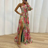 Lila - Vestido de Um Ombro
