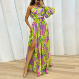 Lila - Vestido de Um Ombro