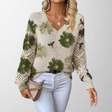 Olivia - Pullover Floral Elegante