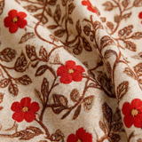 Lyra | Vestido Midi Floral Elegante com Decote em V