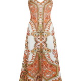 Madalena – Vestido Sem Mangas com Estampado Floral