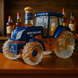 Garrafão de whisky clássico em forma de trator New Holland T7
