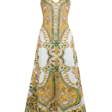 Madalena – Vestido Sem Mangas com Estampado Floral