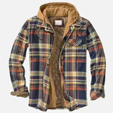 Alain™ | Blazer em patchwork com quadrados