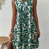 Sofia – Vestido de Verão Floral em Linha-A