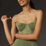 ISABELLA | VESTIDO MIDI PLISSADO ELEGANTE