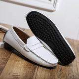 Mocassins de Verão em Couro Relaxados