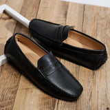 Mocassins de Verão em Couro Relaxados