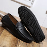 Mocassins de Verão em Couro Relaxados