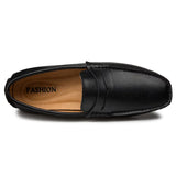 Mocassins de Verão em Couro Relaxados