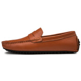Mocassins de Verão em Couro Relaxados