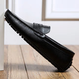 Mocassins de Verão em Couro Relaxados
