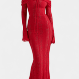 Alberte | Vestido Off-Shoulder