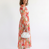 Althea | Vestido Maxi Floral de Manga Longa