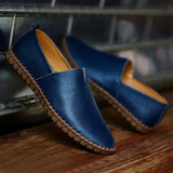 Mocassins de Couro Respirável