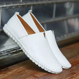 Mocassins de Couro Respirável