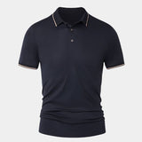 Anders™ | Polo com Detalhe Midnight