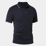 Anders™ | Polo com Detalhe Midnight