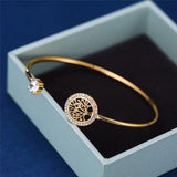 Pulseira Árvore da Vida Sem Limite de Tempo Ajustável