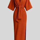 Astrid | Elegante midi-vestido
