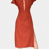 Astrid | Elegante midi-vestido
