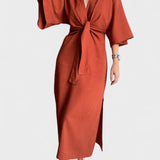 Astrid | Elegante midi-vestido