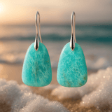 Augusta | Brincos de Amazonite