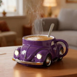 BEETLEBREW | Caneca roxa com tema de carro