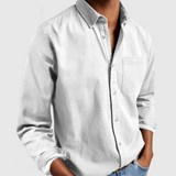 Zovin - Camisa Casual de Toque Suave