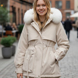 Cecilie™ | Casaco de inverno elegante em design luxuoso
