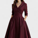 Ceryn | Vestido Midi de Cetim
