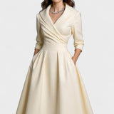 Ceryn | Vestido Midi de Cetim