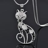 Colar Gatos do Amor em Prata Esterlina