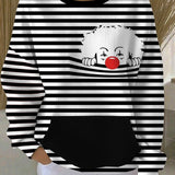 Elin™ Sweatshirt Retro de Carnaval