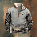 Dorian™ | Sweatshirt elegante com meia zip