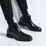Dwight™ | Botas Chelsea em Couro Sintético