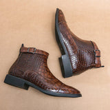Dylan™ | Botas com fivela em couro sintético