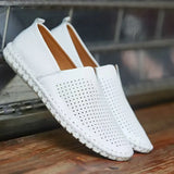 Loafers Elegantes em Couro Respirável
