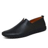 Loafers Elegantes em Couro Respirável