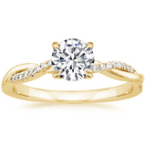 Anel de Ouro Elegante “Janes”