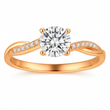 Anel de Ouro Elegante “Janes”