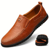 Loafers Elegantes em Couro