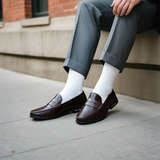 Elegantes Loafers de Couro Premium